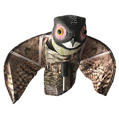Fake Owl Decoy Owl Statue Bird Repellent Pest Repellent Garden Protector