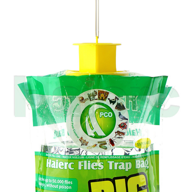 HICI Flies Trap Bag Disposable Non-Toxic Fly Pest Control Trap 21*28cm (1PACK)
