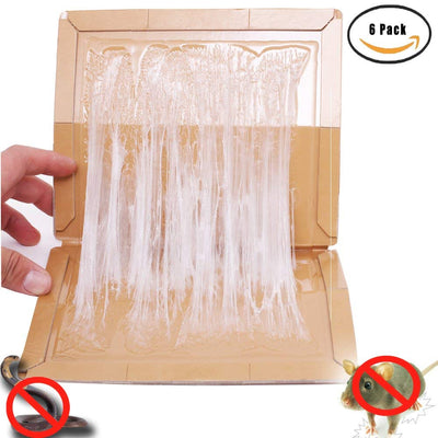 Super Strong Rodent Rat Mouse Glue Traps Professional Pest Control Rodent Traps Sticky Boards(6 Pack)
