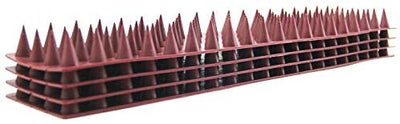 Haierc Defender Spikes Bird Wild Cat Fence Widened Anti-Climbing Yard-Proof Security Keep Off Roosting Pigeons-4 Pack