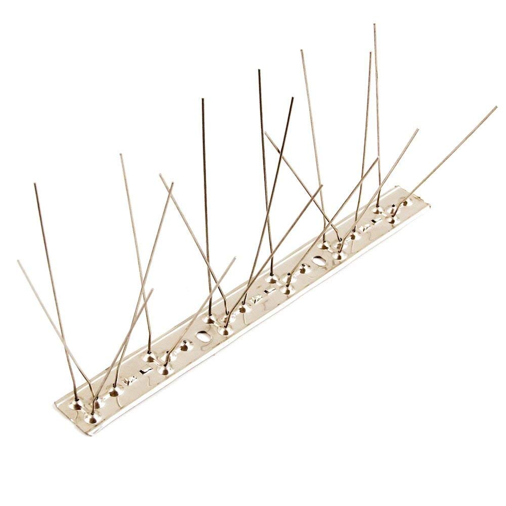 Fence Spikes - Bird Deterrent - Anti Pigeon Spikes - Effective & Easy to  Mount