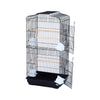 HICI 36” Metal Indoor Bird Cage Starter Kit With Tray and Accessories
