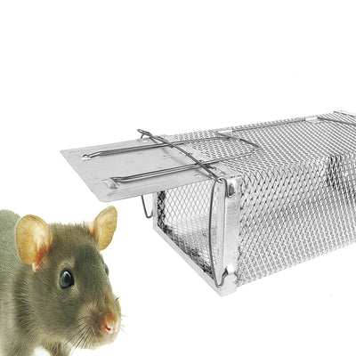 Humane Live Small Animal Trap Cage, Hamsters, Moles, Weasels, Gophers, and Other Small Rodents 1set