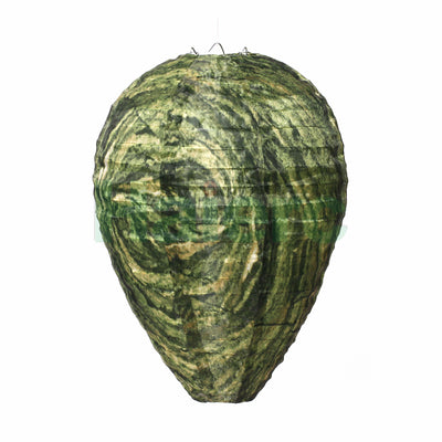 Wasp Nest Decoy Hanging Fake Wasp Nest Decoy Bee Hornets Wasp Deterrent Paper Drive Beehive Lantern for Home and Garden Outdoors (6)