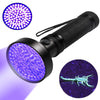 Black Light UV Flashlight – Rodent Tracking HIGH POWER 100 LED with 30-feet Flood Effect – Professional Grade 385nm-395nm Best for Commercial/Domestic Use Works Even in Ambient Light