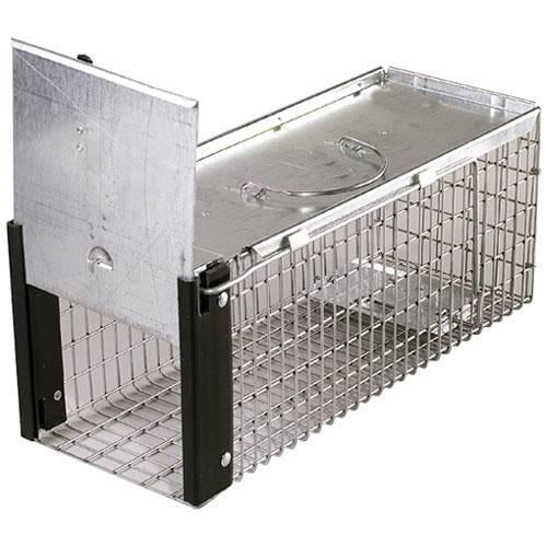 One-Door Animal Trap for Chipmunk, Squirrel, Rat, and Weasel, X-Small