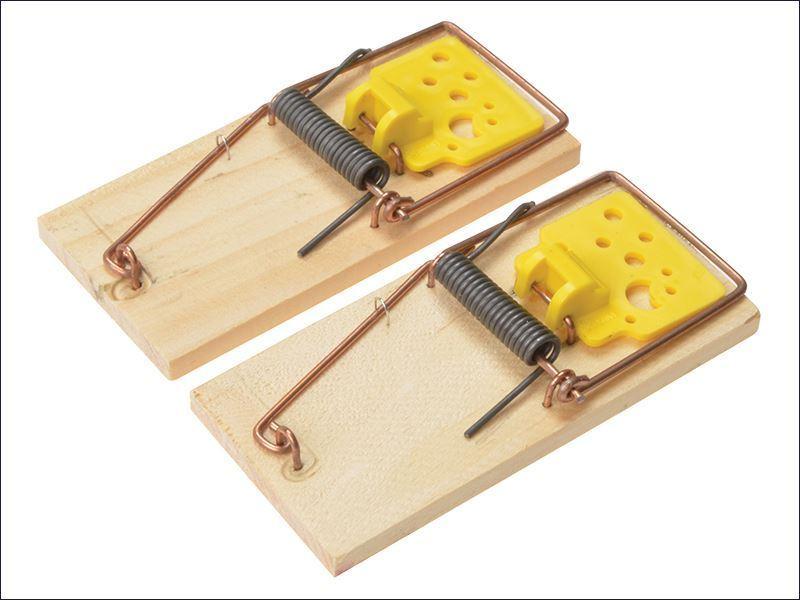 Keim Wooden Mousetrap - 2 Pack, 1 Set - Bloomling International