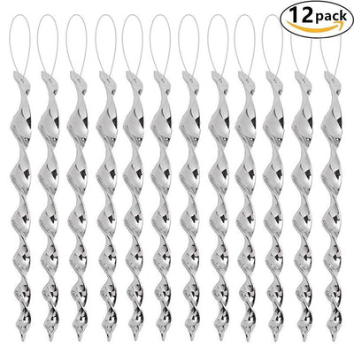 12 Pack Bird Scare Rods by Patio Eden - Effective and Attractive Hanging Bird Repellant
